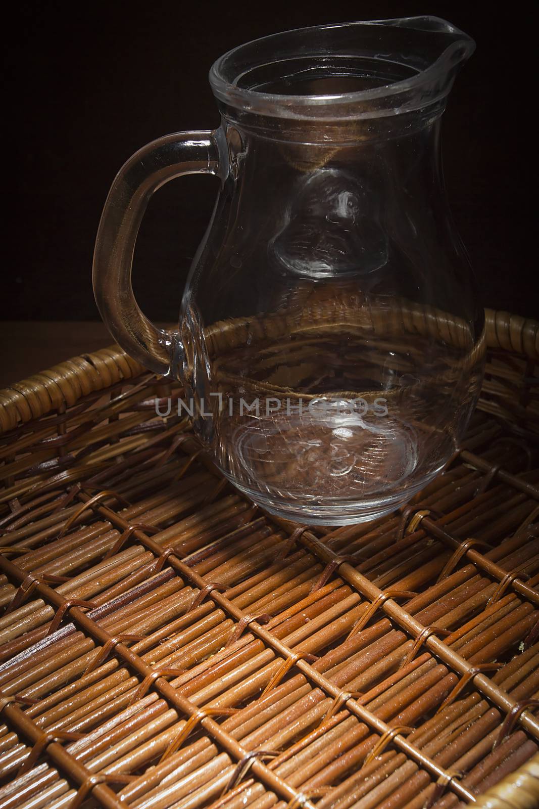 Empty glass jug by VIPDesignUSA