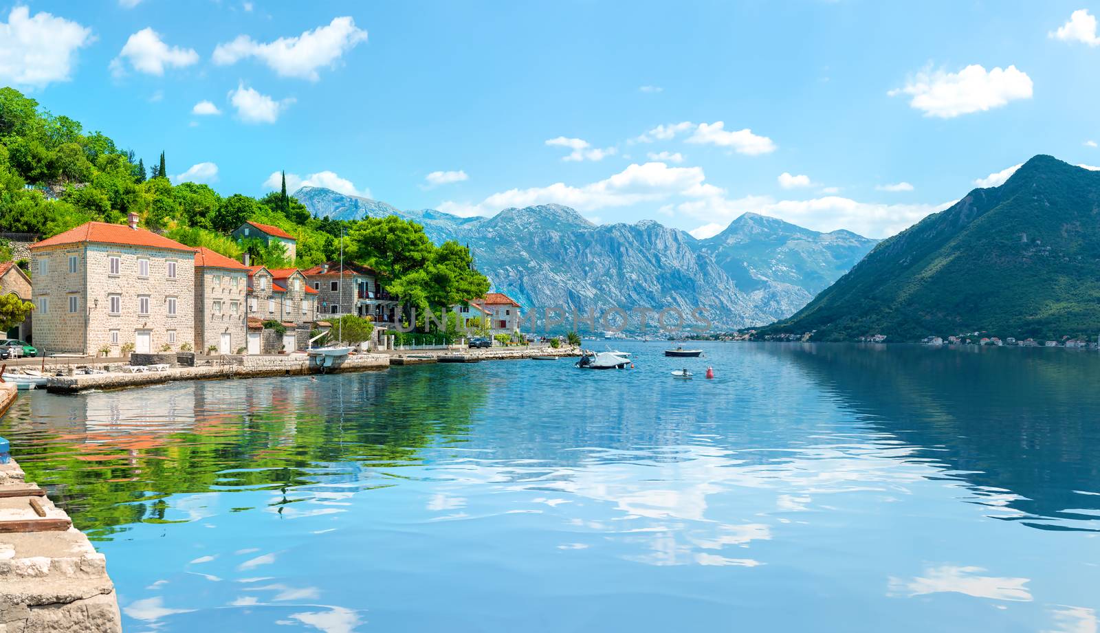Bay of Kotor in Montenegro by Givaga