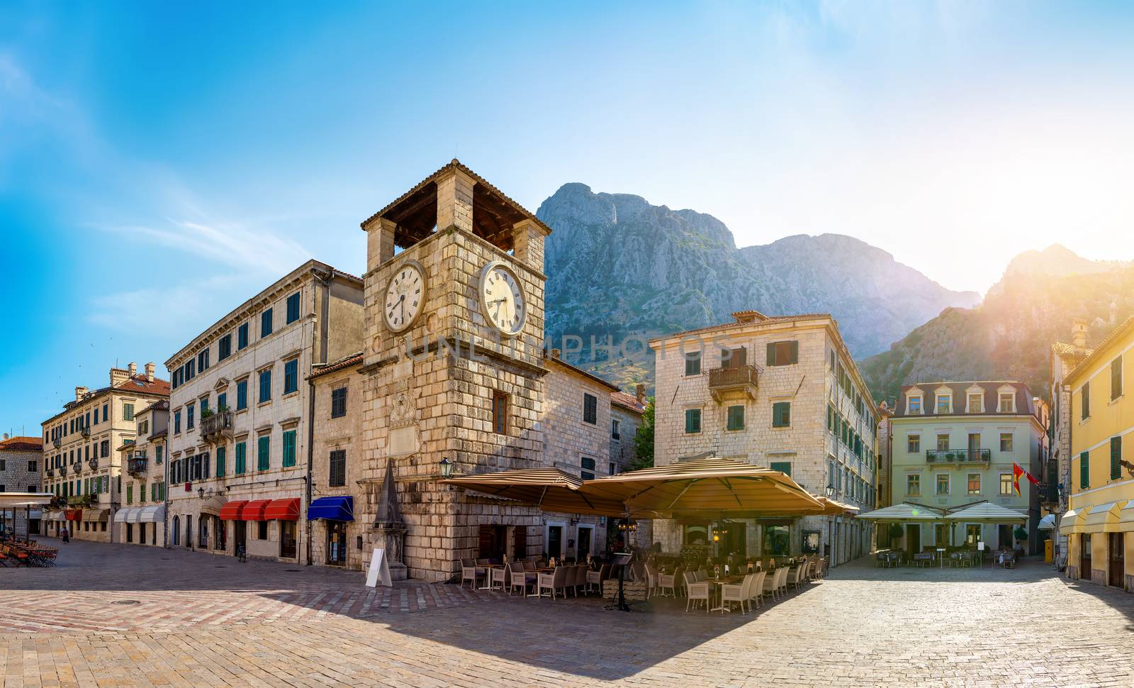 Clock Tower in Kotor by Givaga