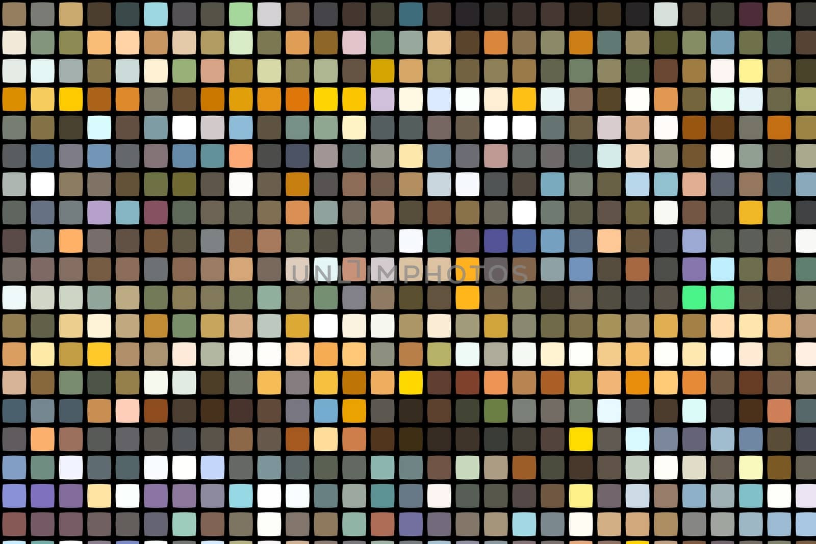 The Abstract pixel background with colorful squares. Transition and gradation of color.Blend gradient for illustrations, covers and flier.