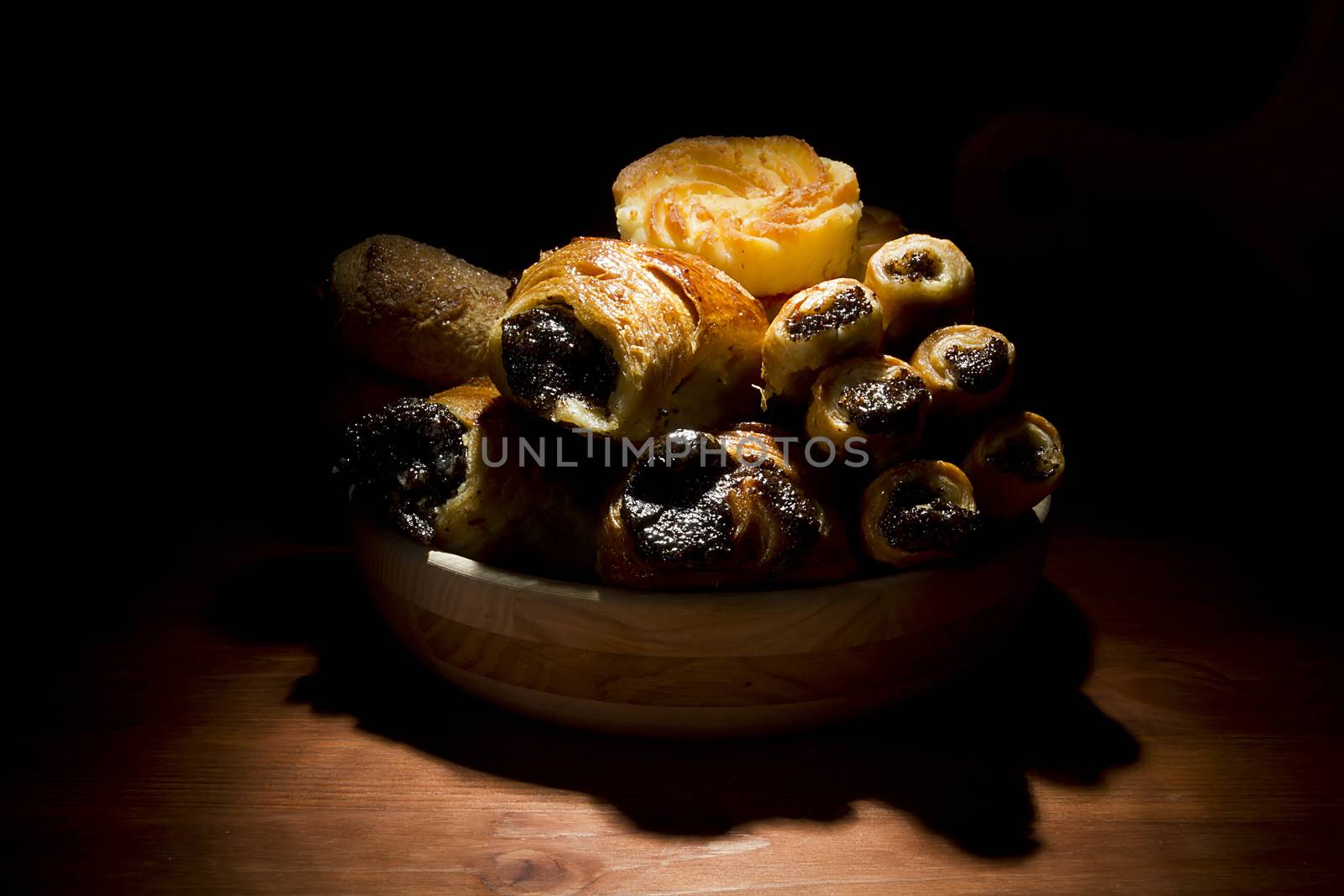 Pastry with poppy seeds by VIPDesignUSA