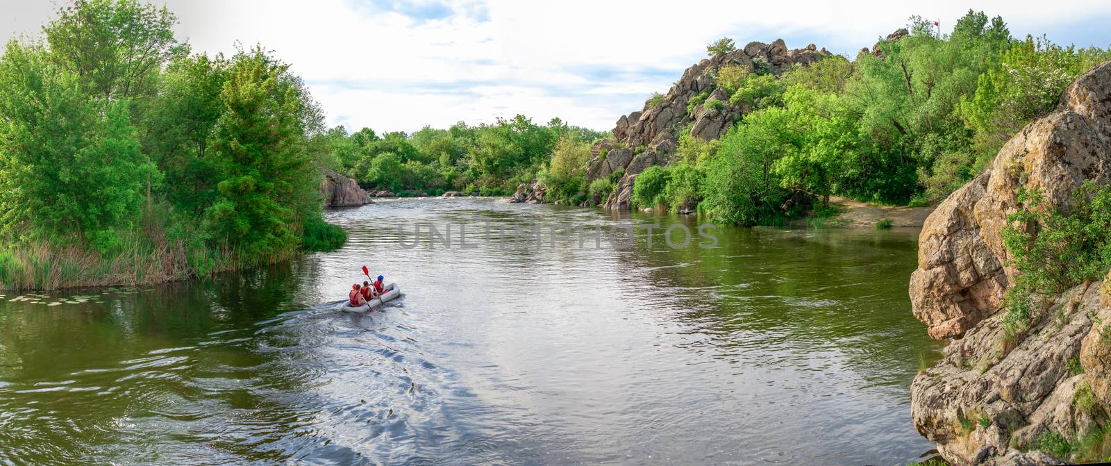 South Bug River near the village of Migiya, Ukraine by Multipedia