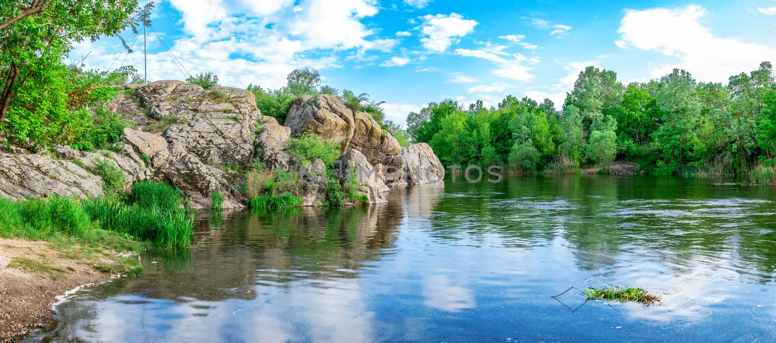 South Bug River near the village of Migiya, Ukraine by Multipedia