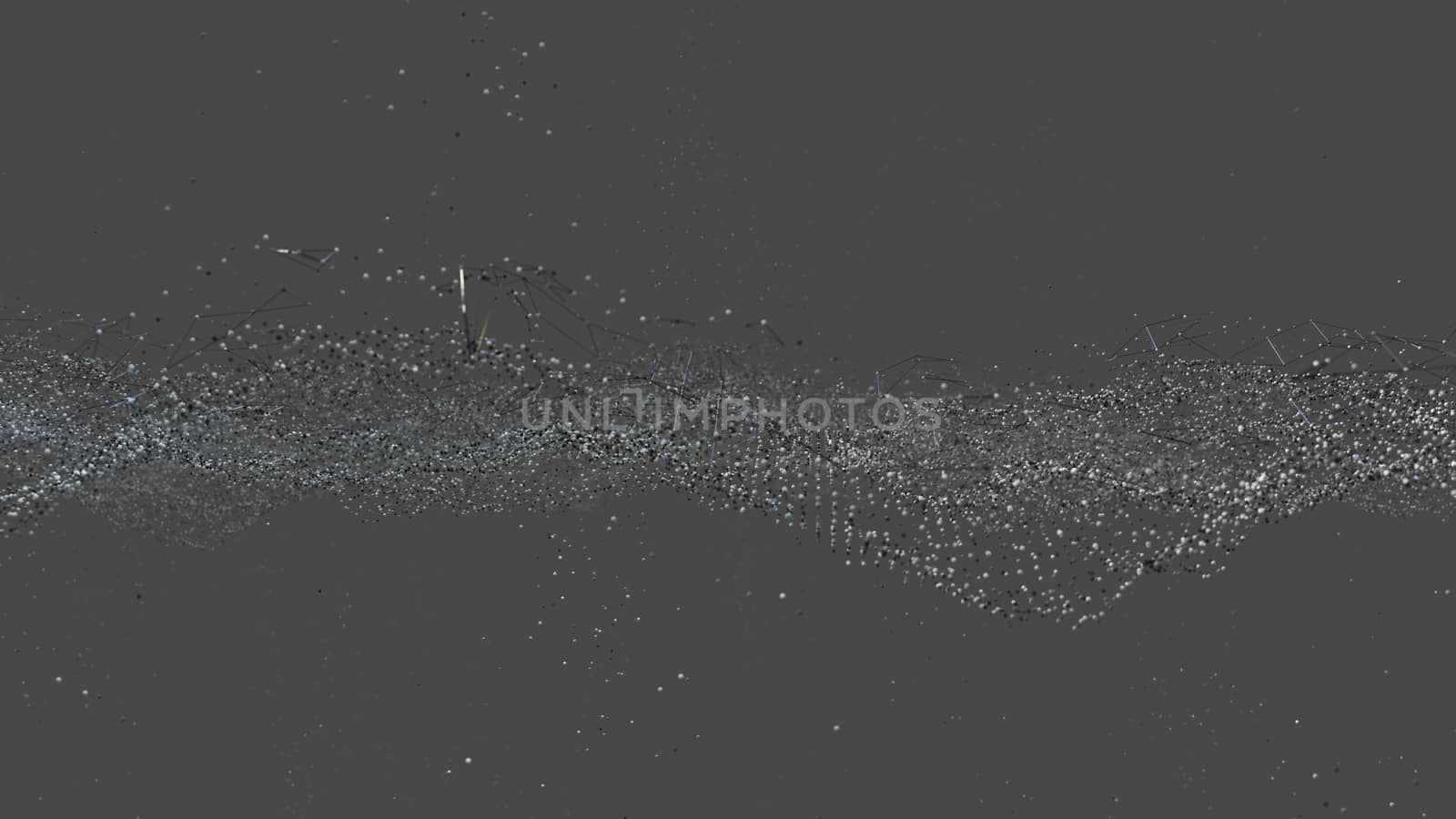 Abstract digital background with particles by cherezoff