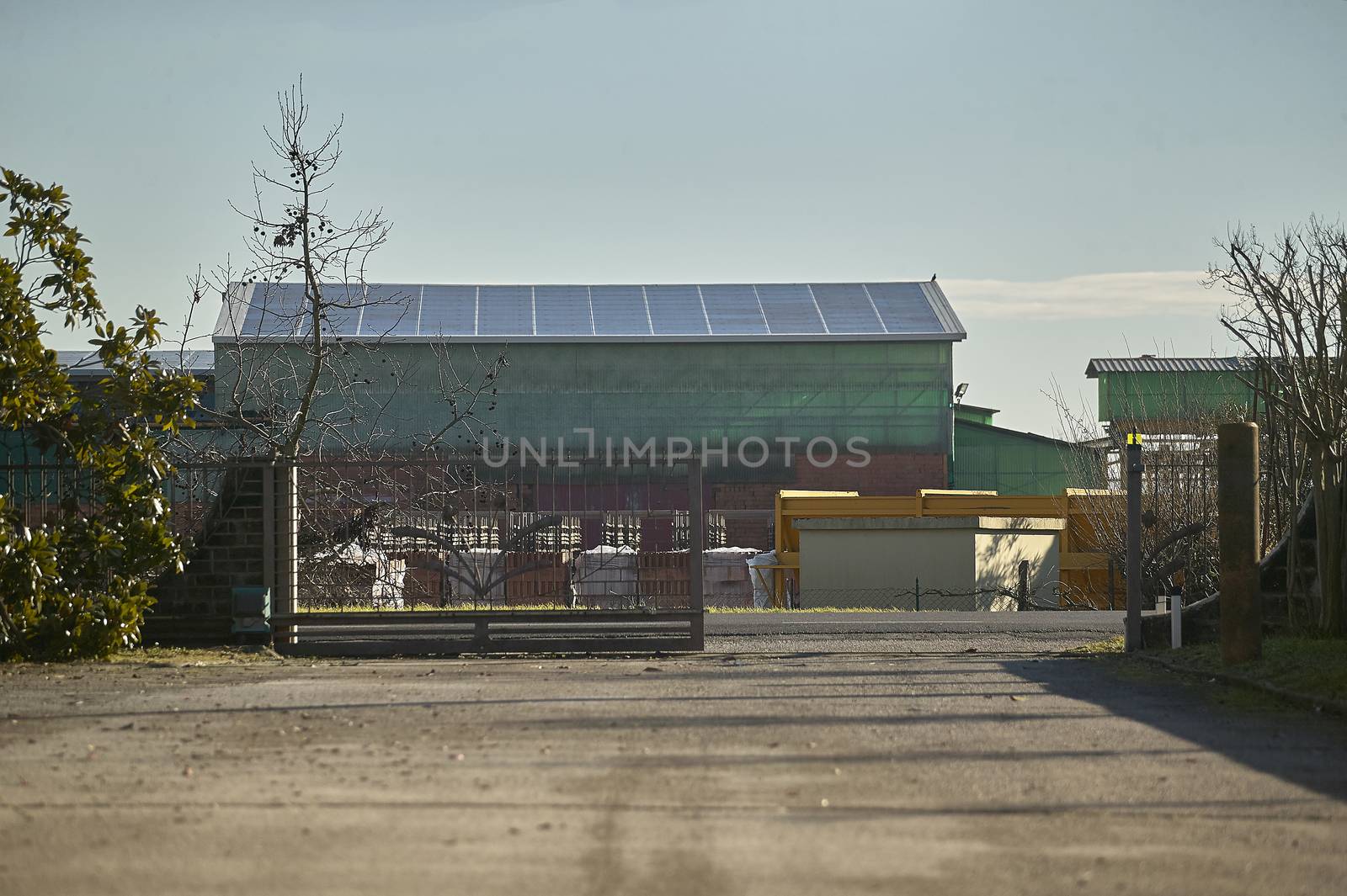 Panorama of an industrial area by pippocarlot