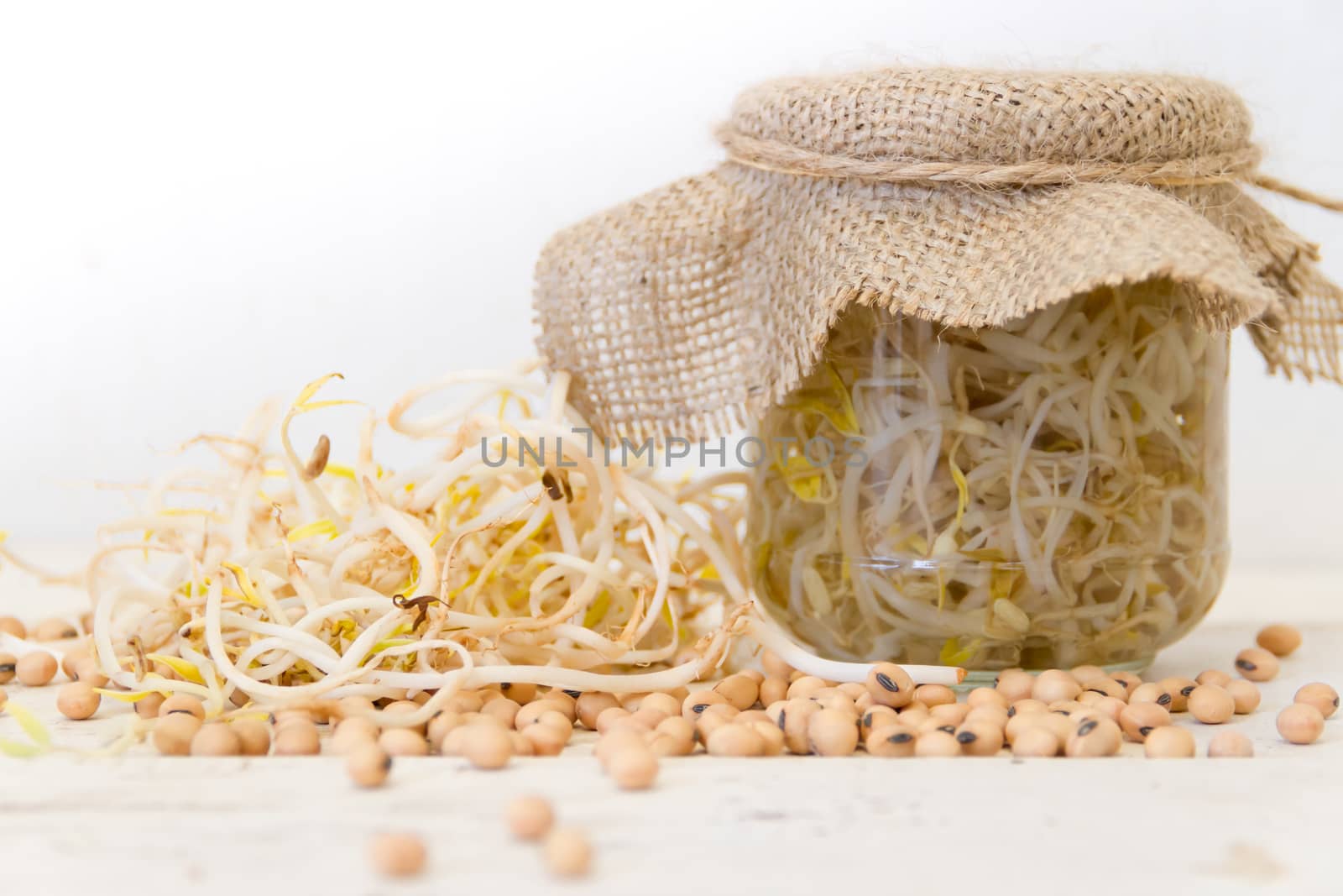 preparation of pickled soybeans in vinegar and with sauce by GabrielaBertolini