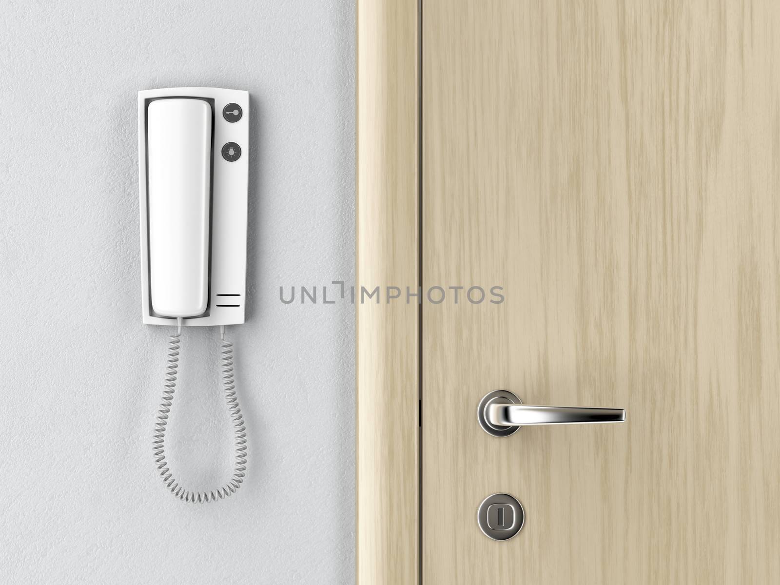 Intercom in the apartment by magraphics