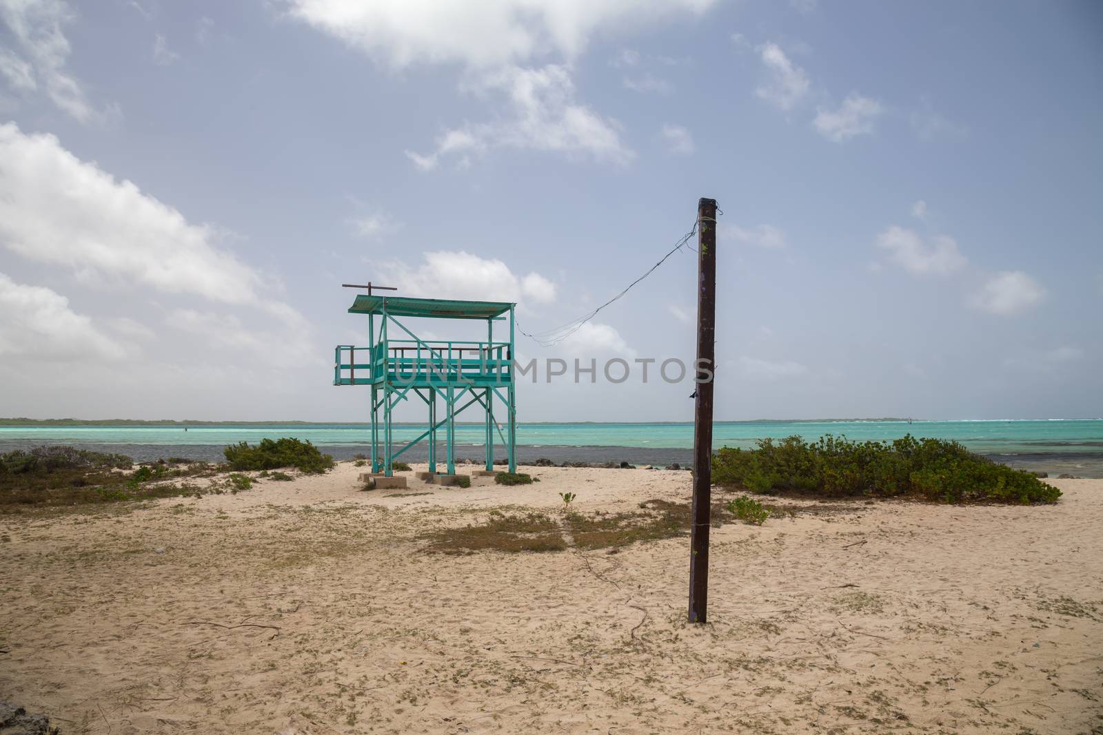 sea beach coast tropical Bonaire island Caribbean sea by desant7474