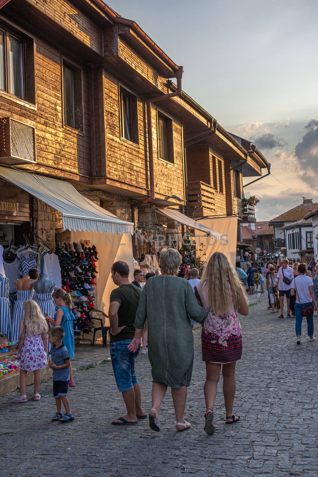 Streets of the old town of Nessebar, Bulgaria by Multipedia