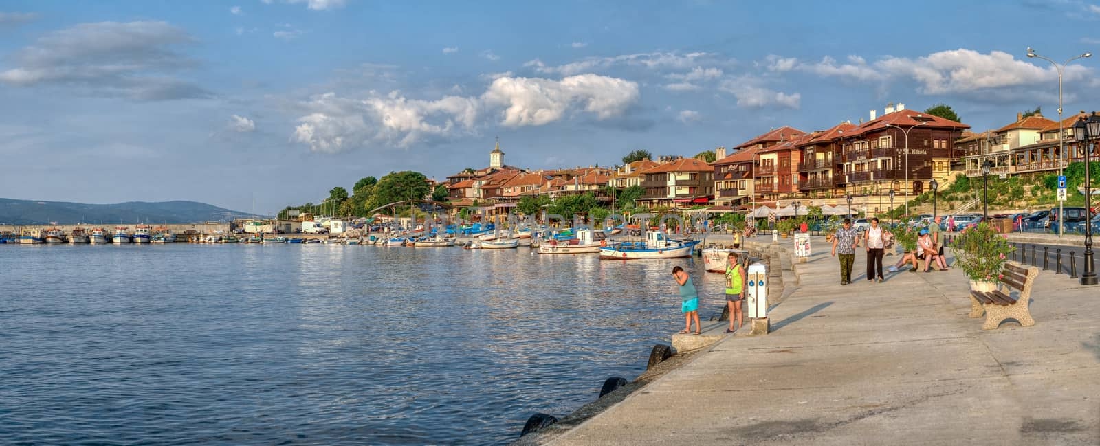 Embankment of Nessebar, Bulgaria by Multipedia