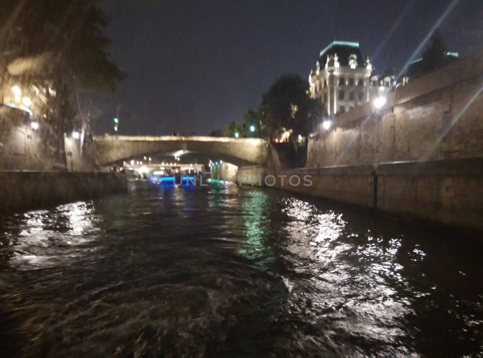 enjoying nightlife in Paris