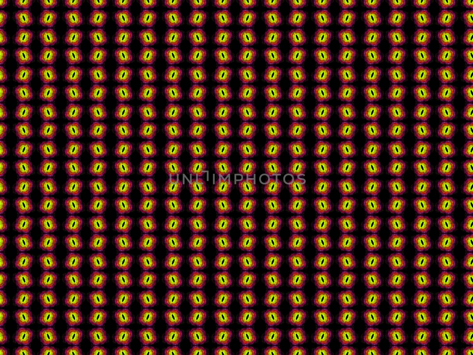 Gold Abstract Fractal Pattern by Sem007