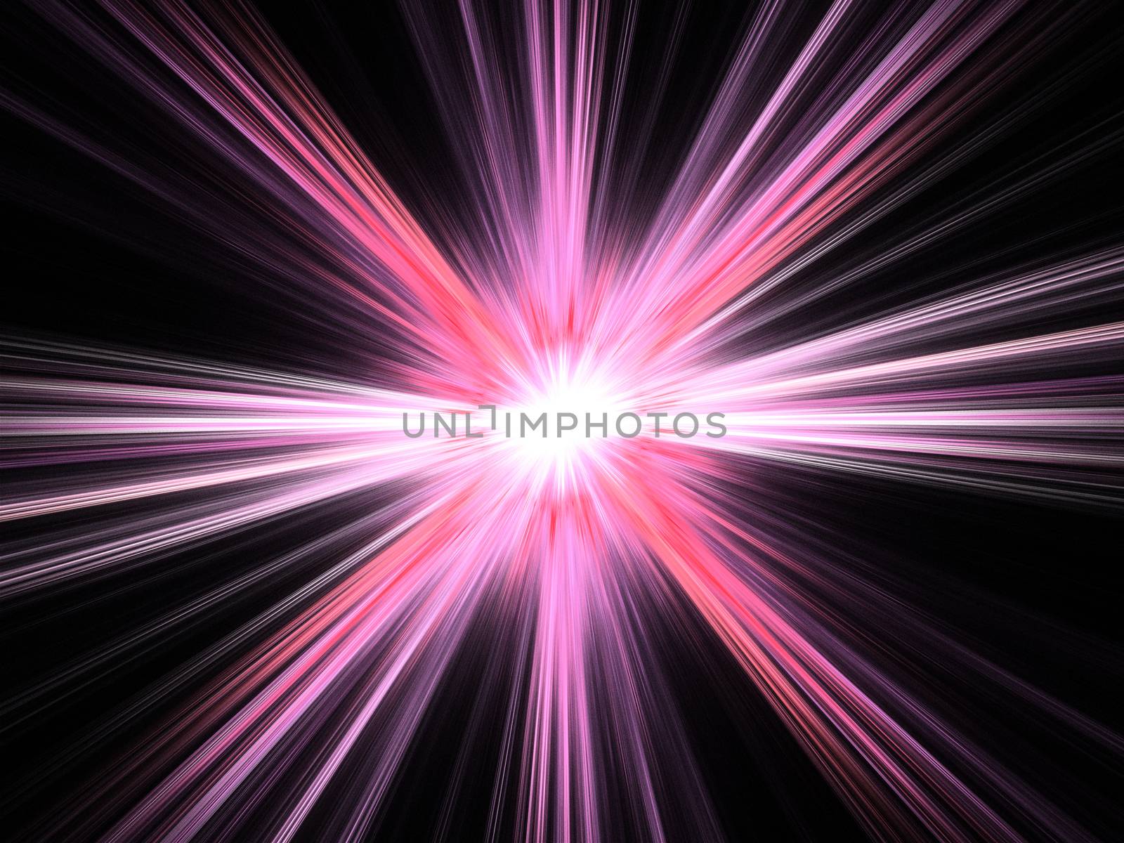 Abstract Star Fractal. Fractal artwork for creative design. 