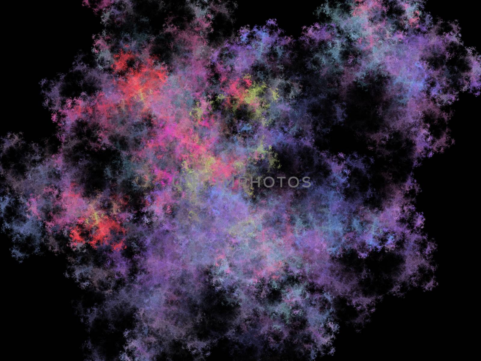 High resolution multi colored fractal background which patterns. Background created by fractal geometry.