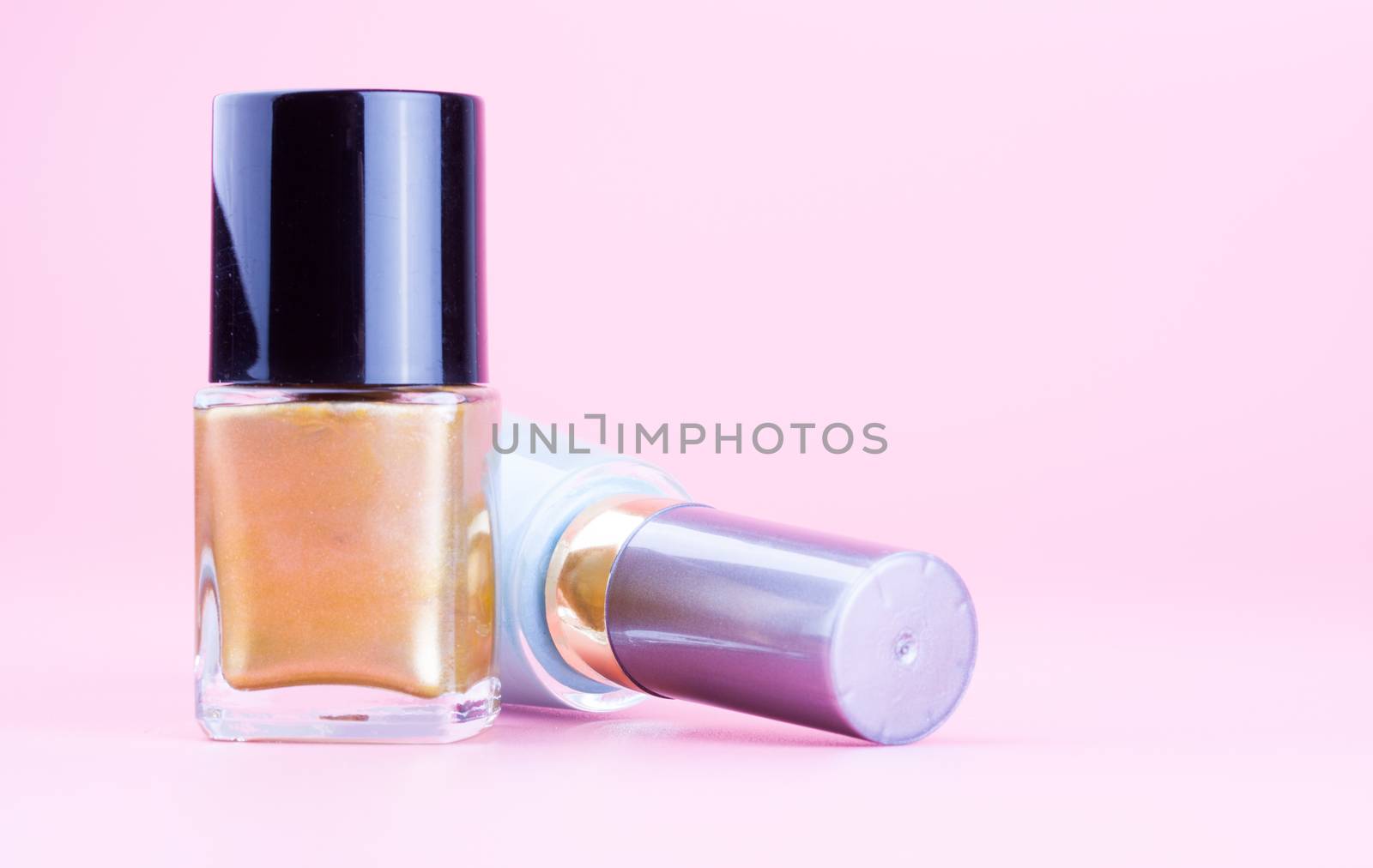 Two bottle of nail polish by lanalanglois
