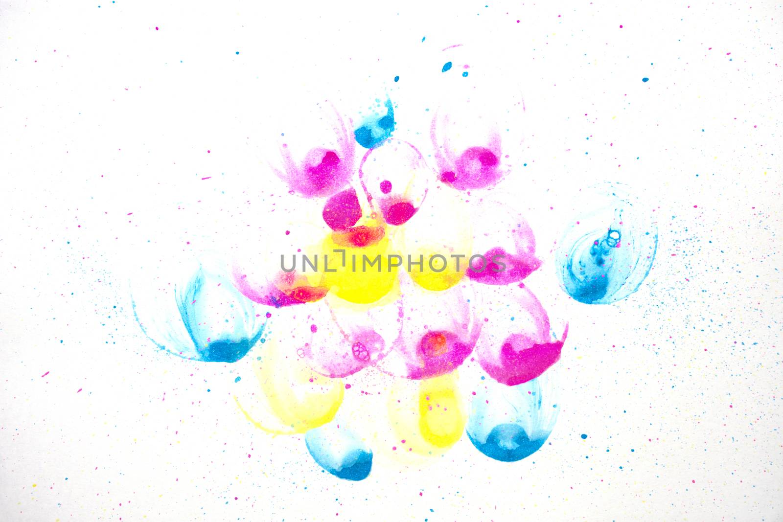 Colorful abstract watercolor texture and modern creative watercolor texture background for modern design
