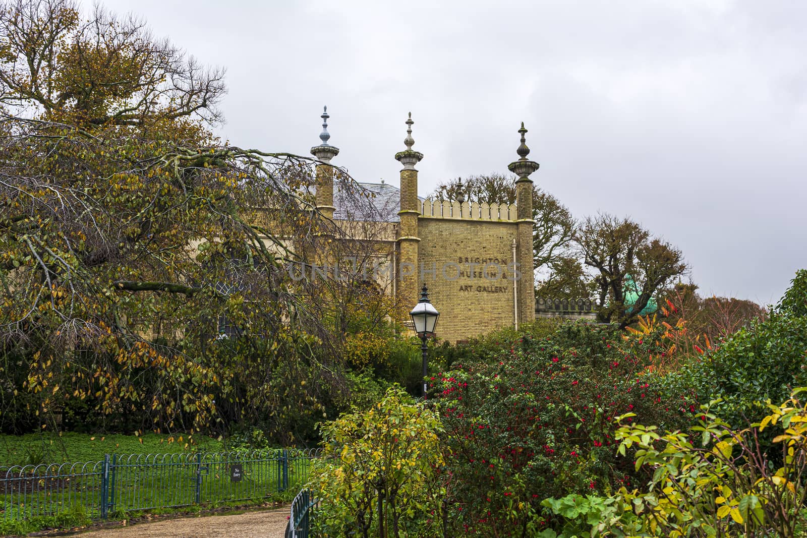 View of the exterior of the Brighton Museum and Art Gallery in Brighton, UK. by ankarb