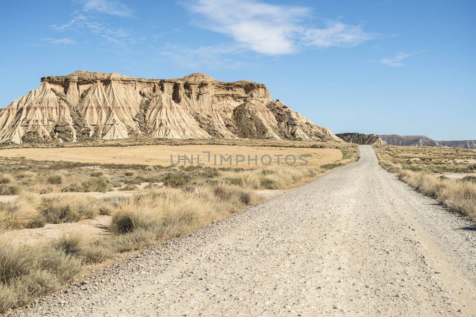 Dirt american road. Wild west style