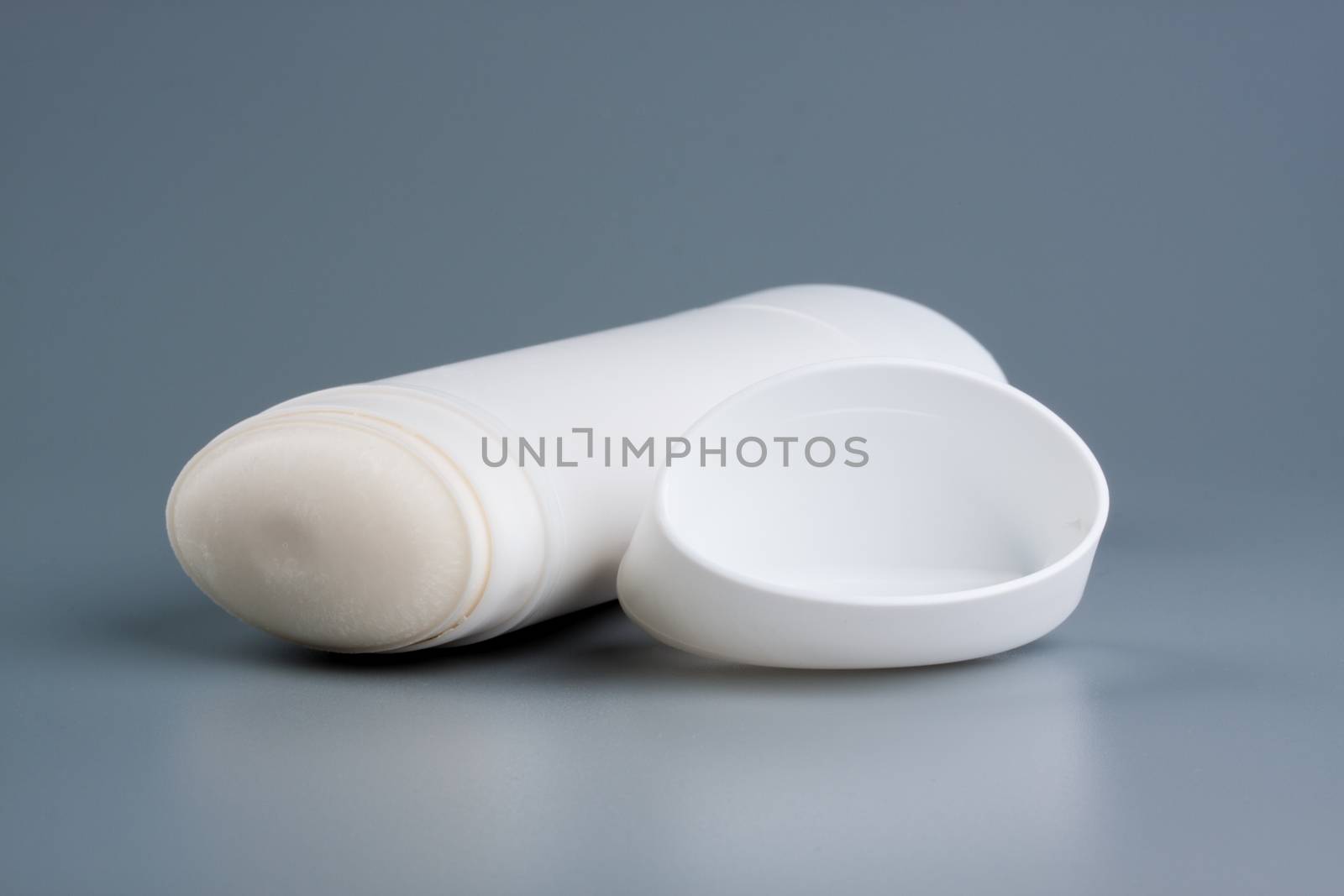 Antiperspirant white stick container for women axilla sweat