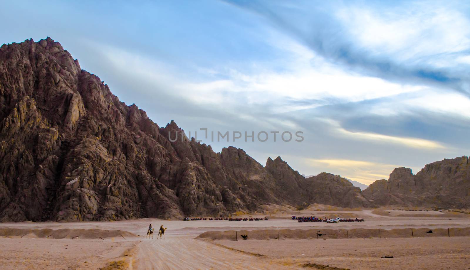 mountains in the desert Sharm El Sheikh Egypt