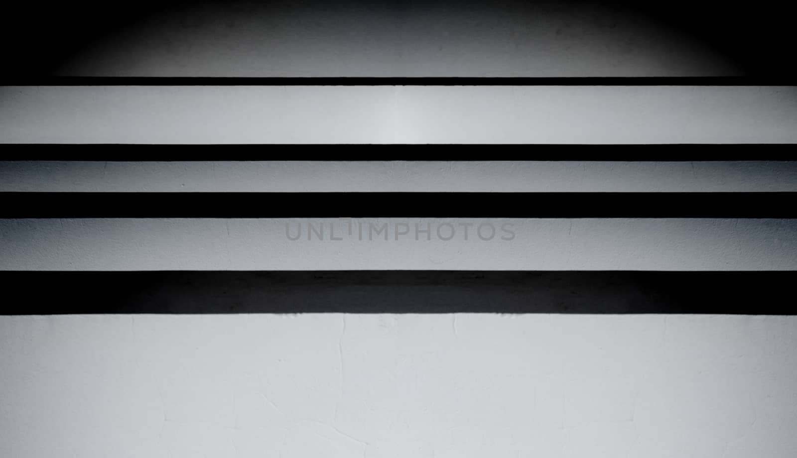 abstract black white background row of gray walls
