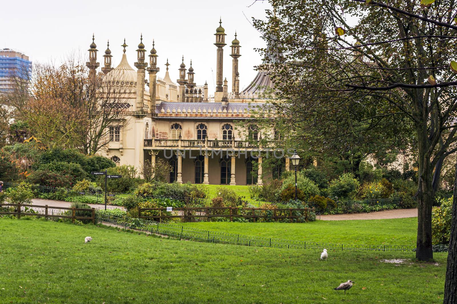 Historic Royal pavillion in Brighton UK by ankarb