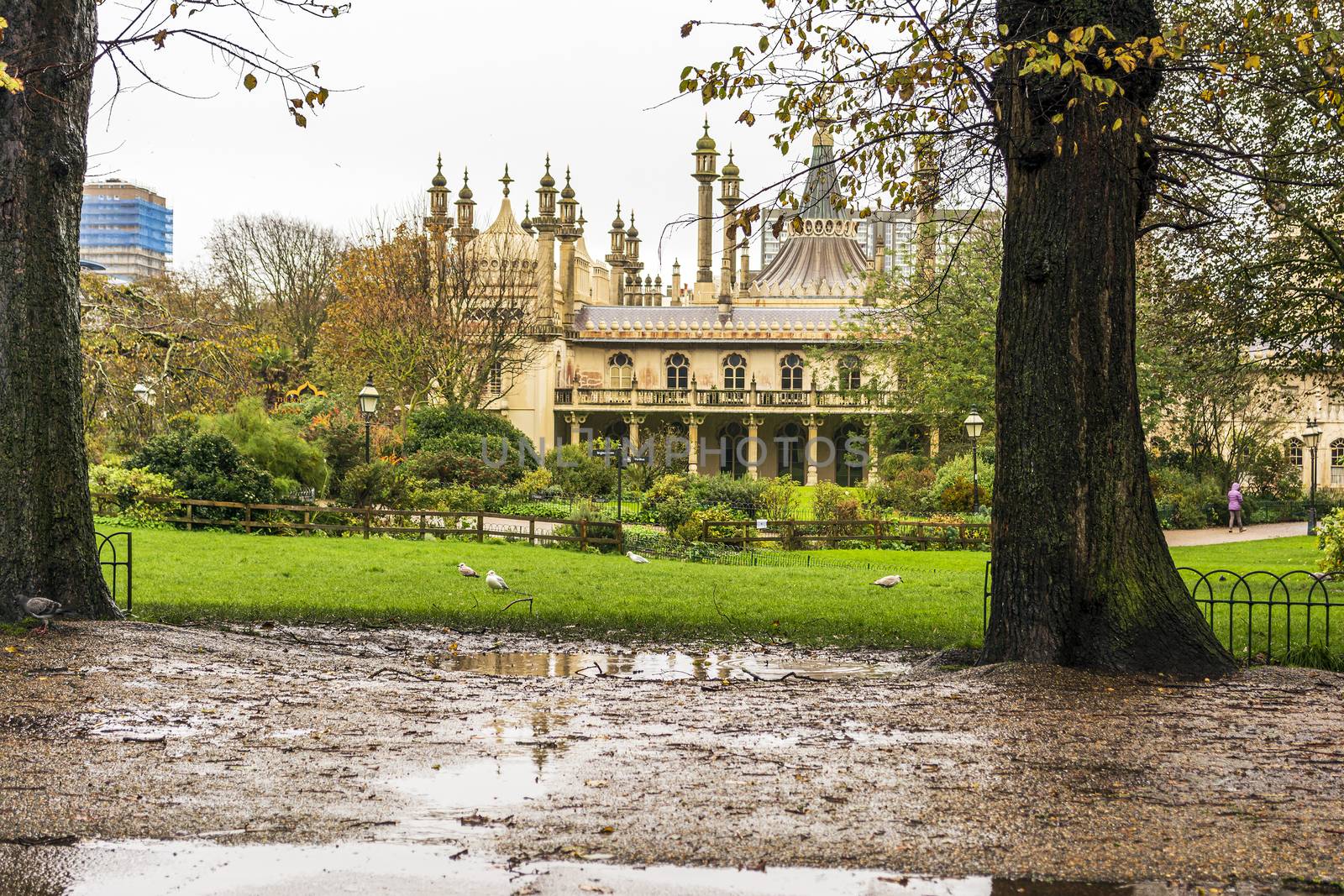 Historic Royal pavillion in Brighton UK by ankarb