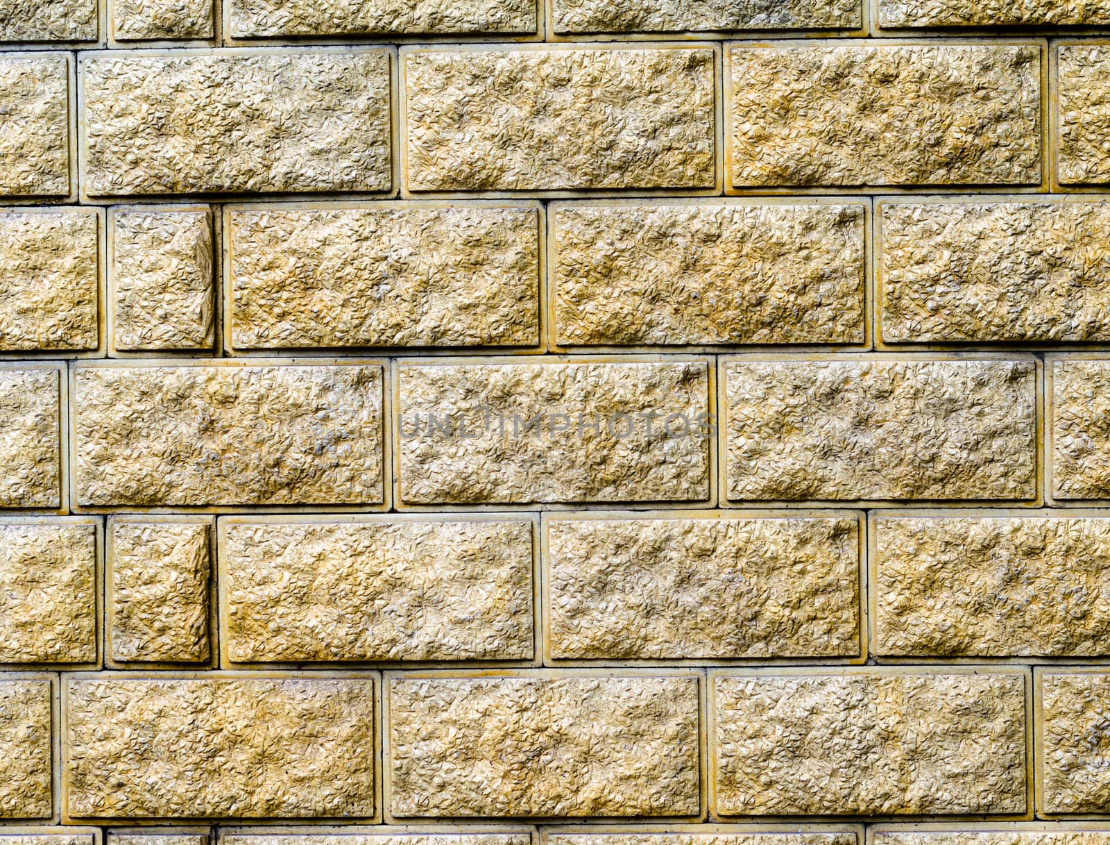 texture of a building wall with decorative tiles