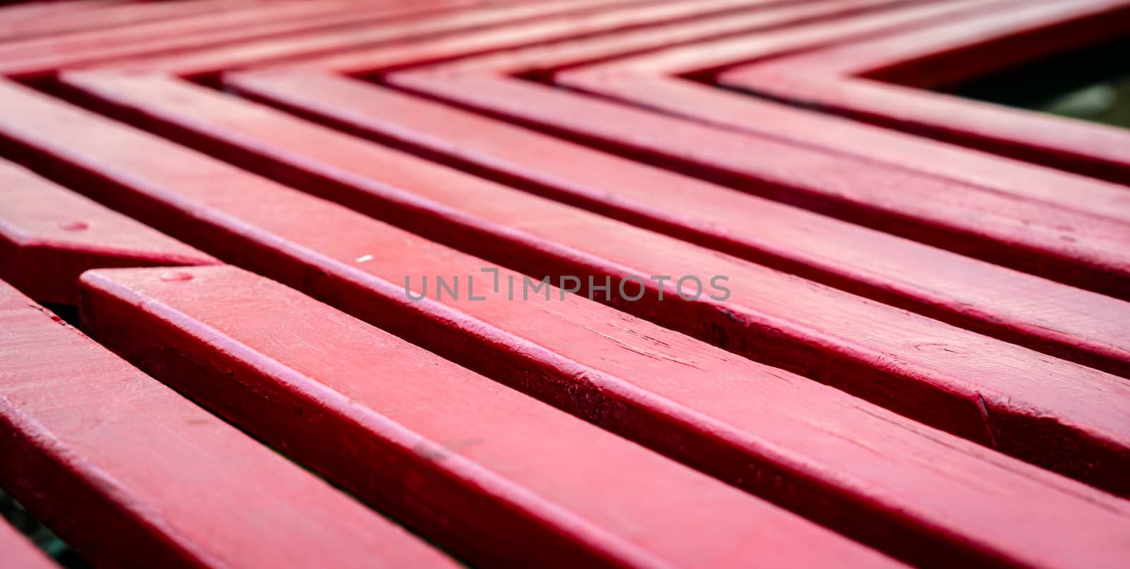 texture wooden boards painted red paint close-up