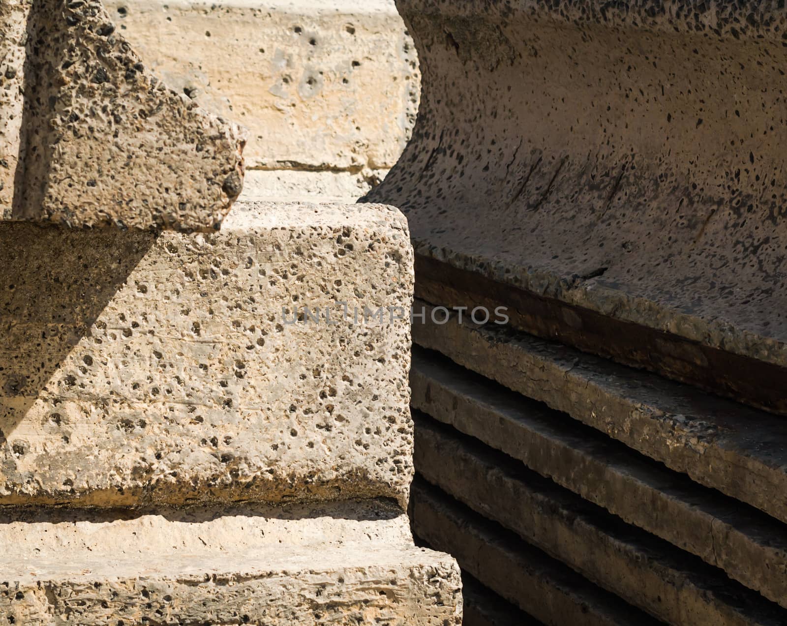 pattern stone blocks