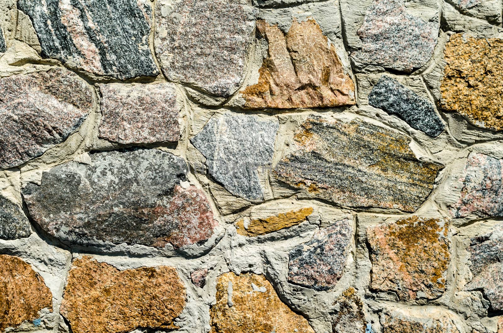 stone wall texture closeup
