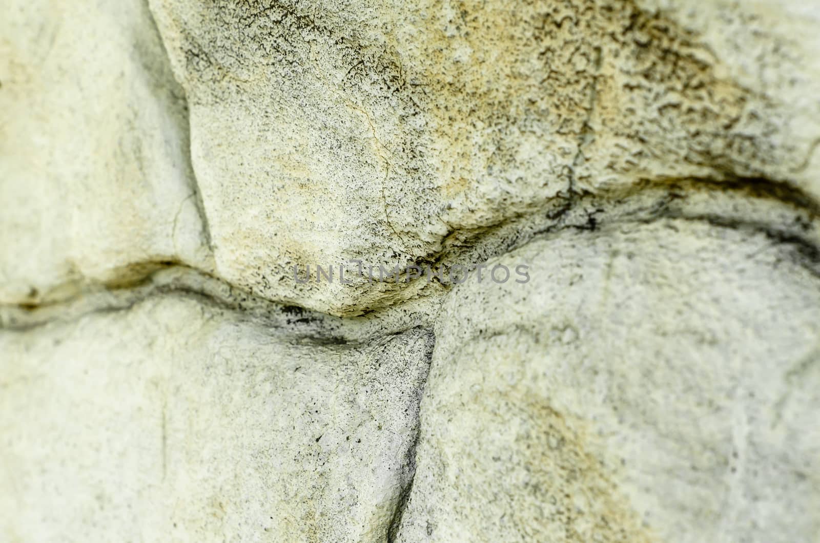 texture of a stone wall closeup