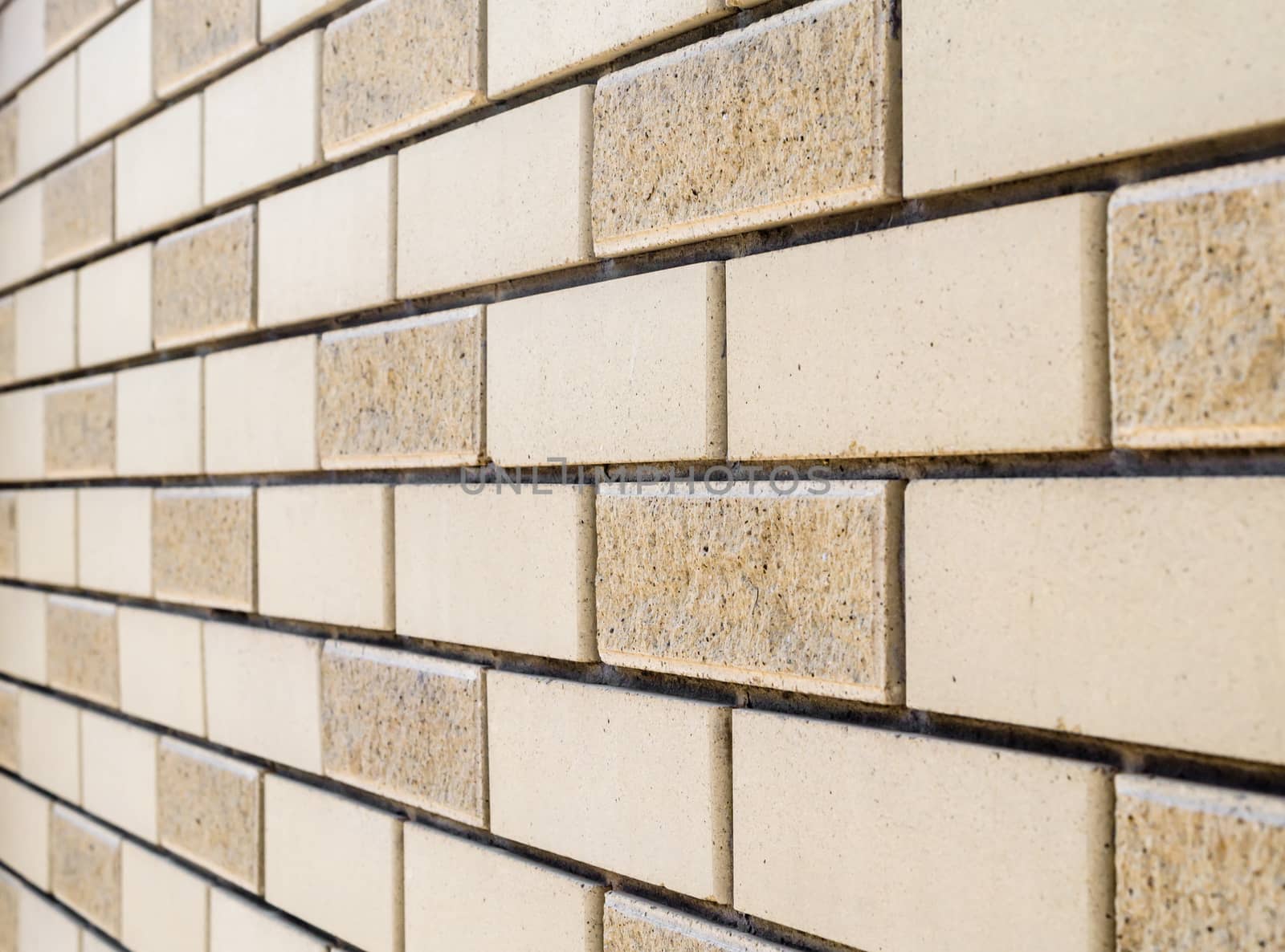 brick wall texture in perspective