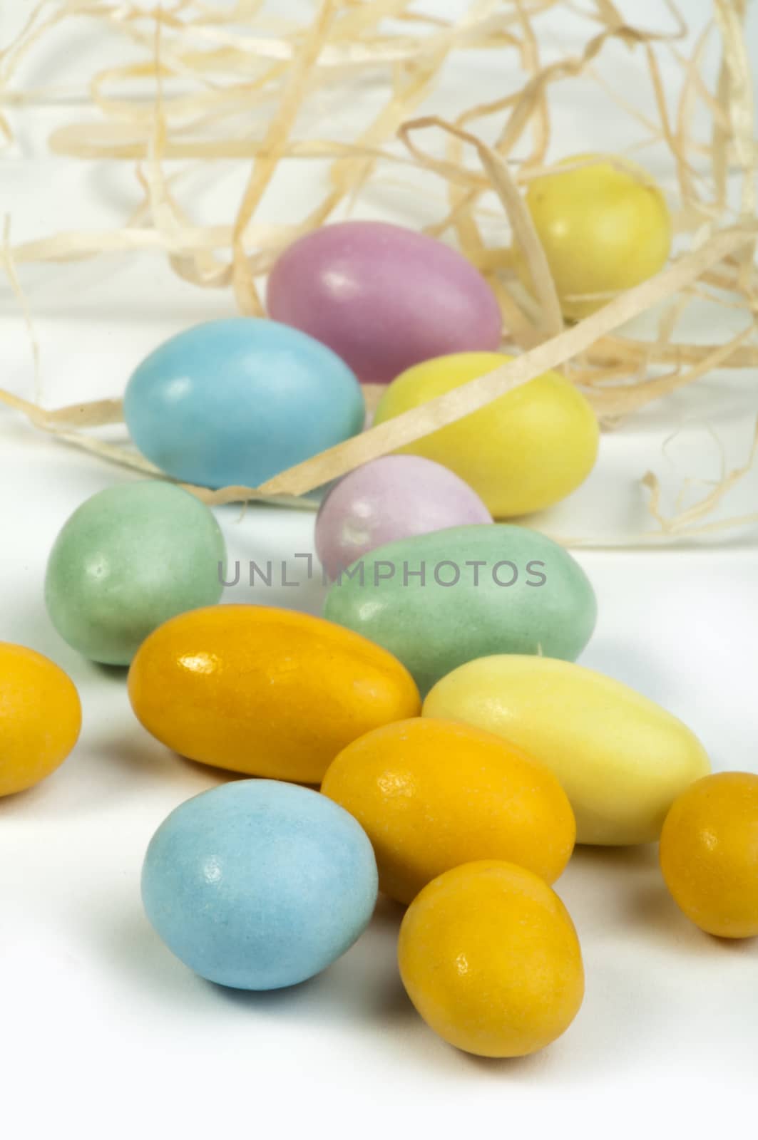 Small multicolored eggs by deyan_georgiev