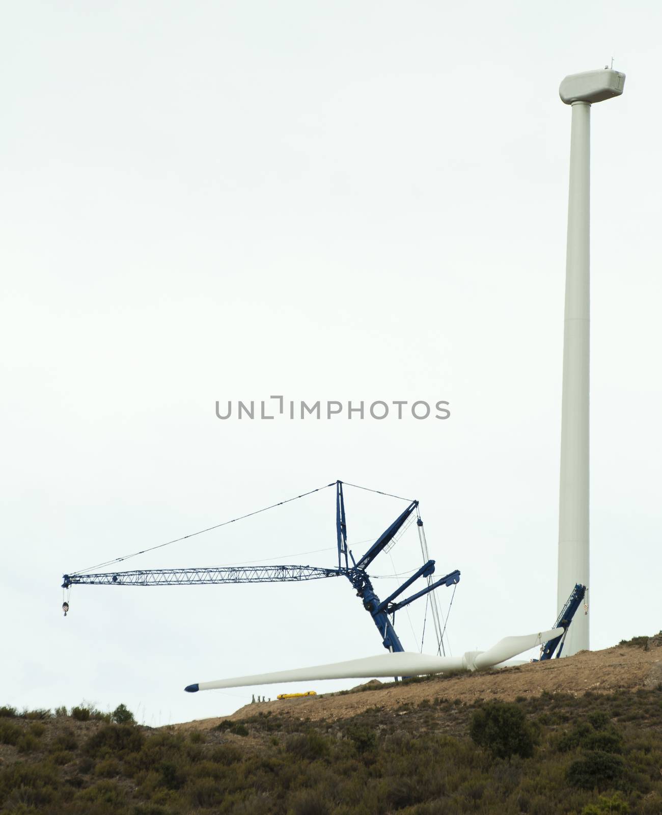Installation of wind turbines