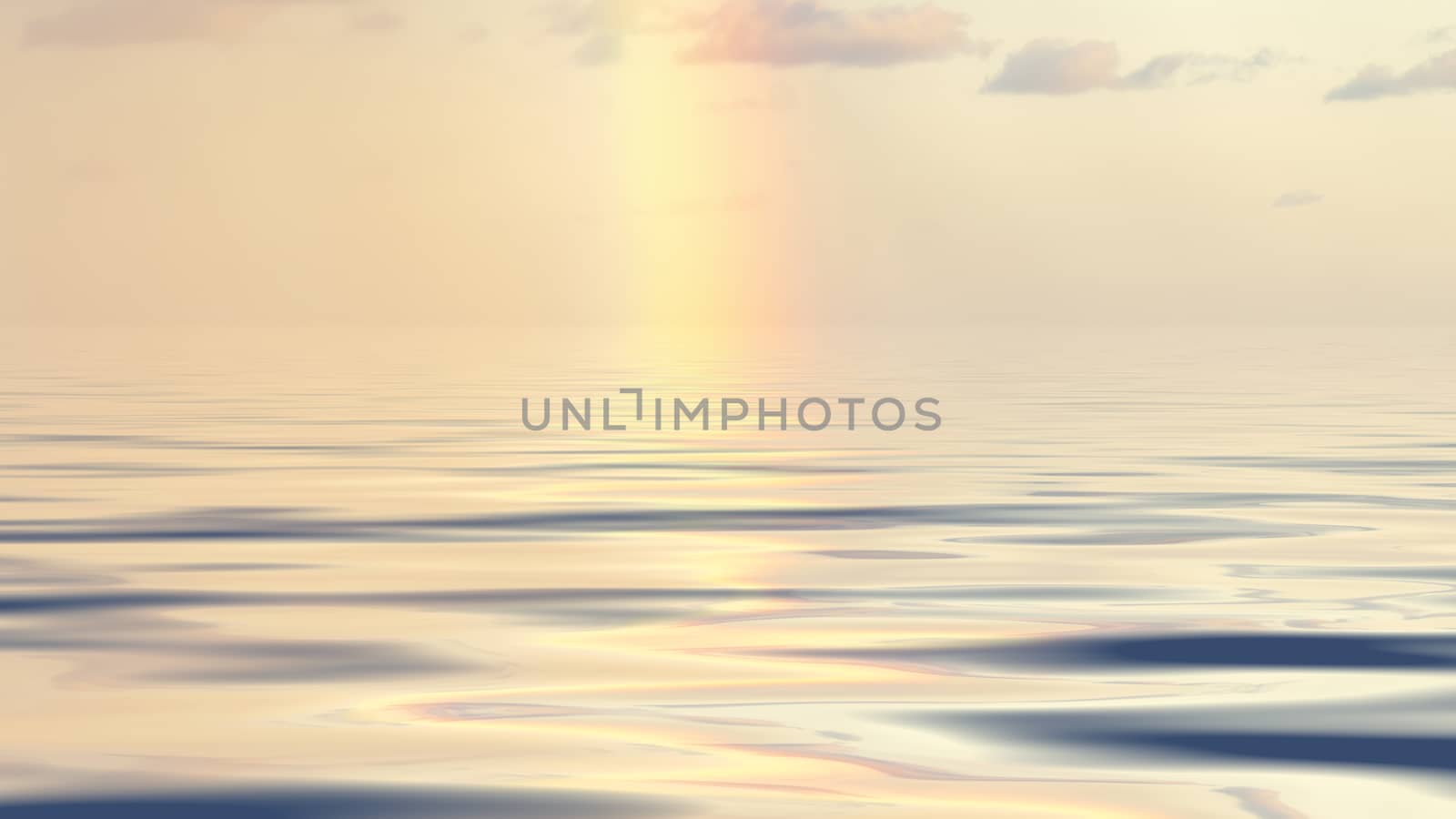 Rainbow over the sea in Denmark