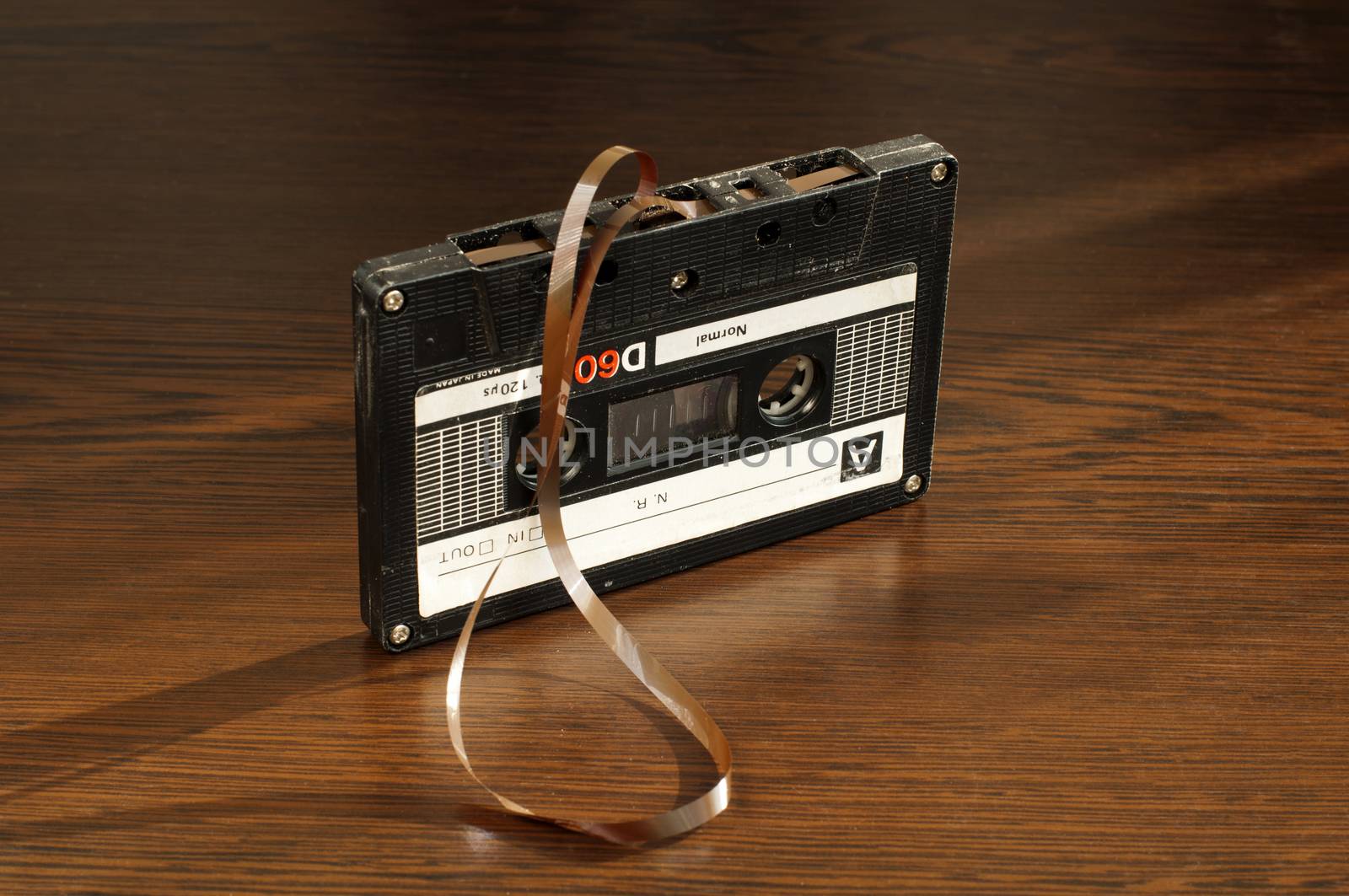 Audio tape cassette with subtracted out tape by deyan_georgiev