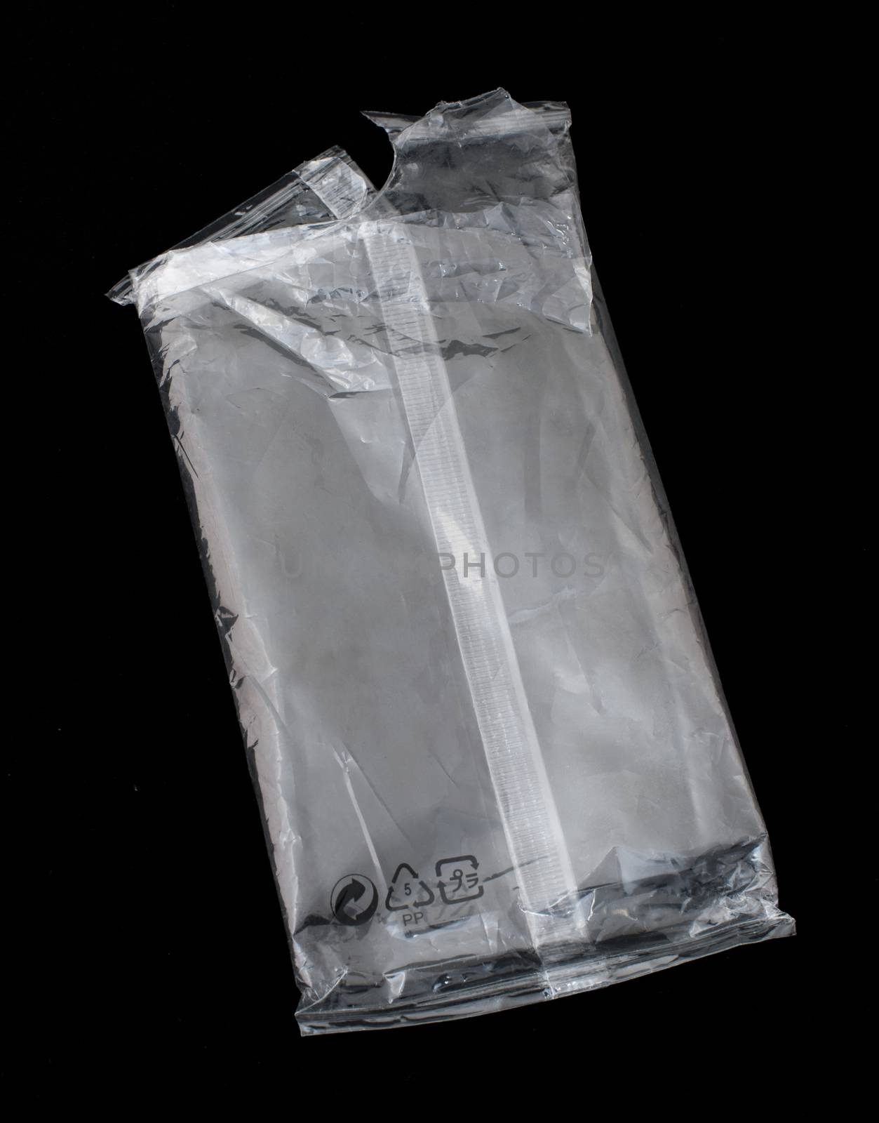 Transparent PVC envelope packaging