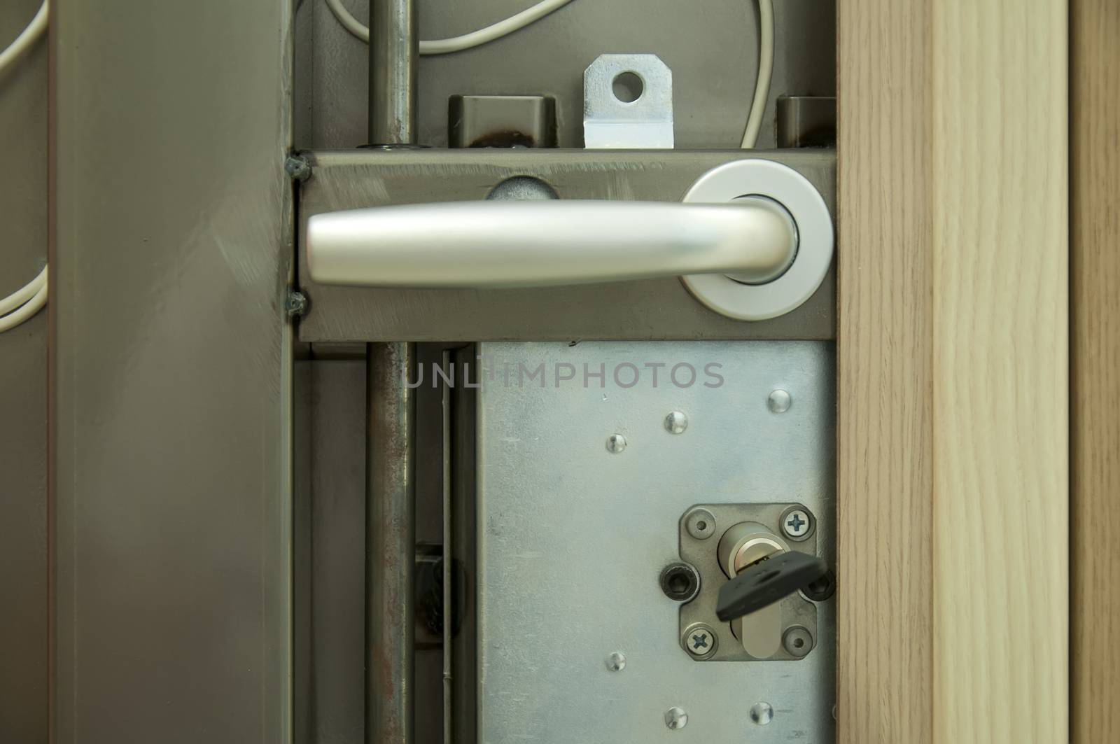 Mechanism of armored door by deyan_georgiev