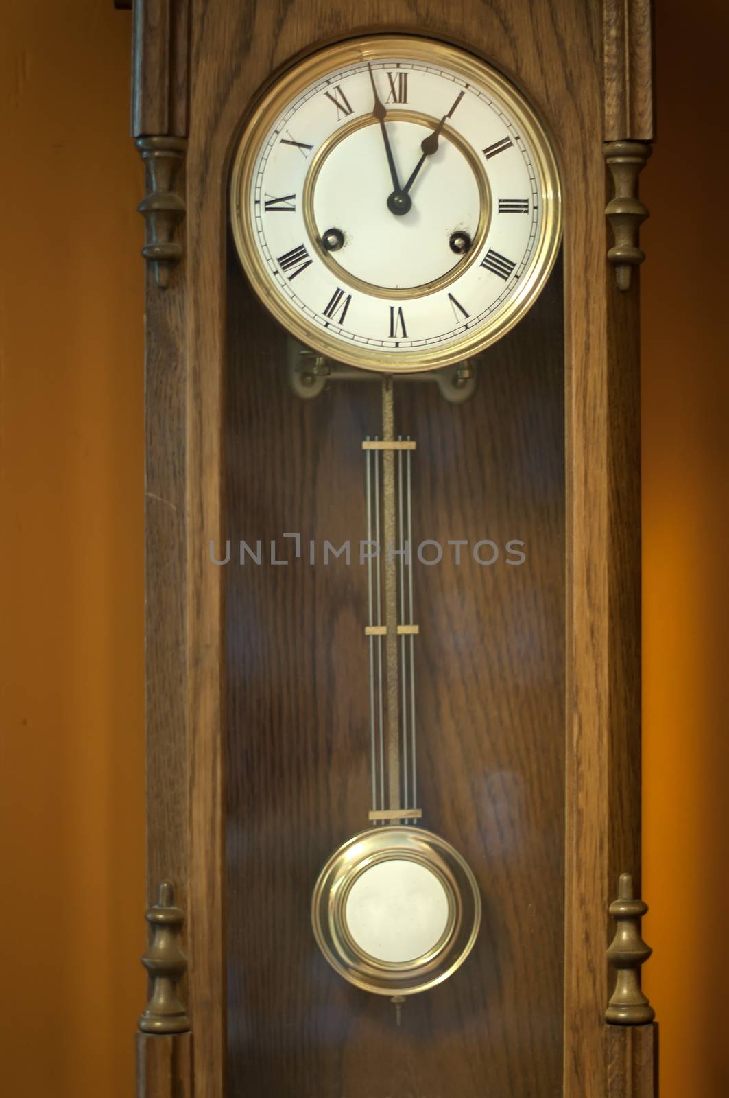 Old antique clock by deyan_georgiev