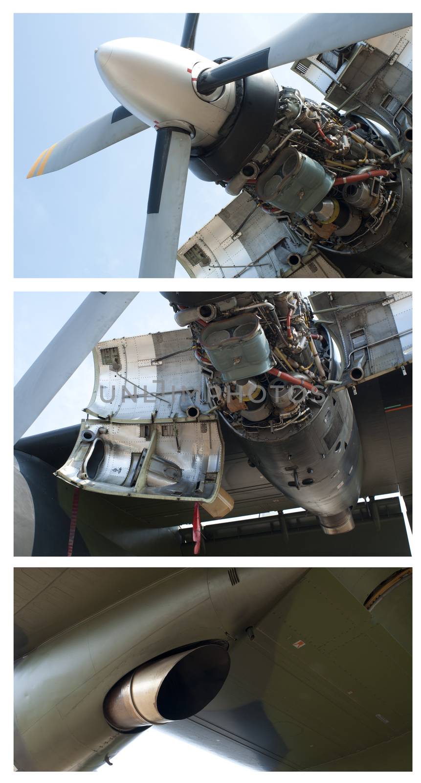 Plane disassembled engine by deyan_georgiev