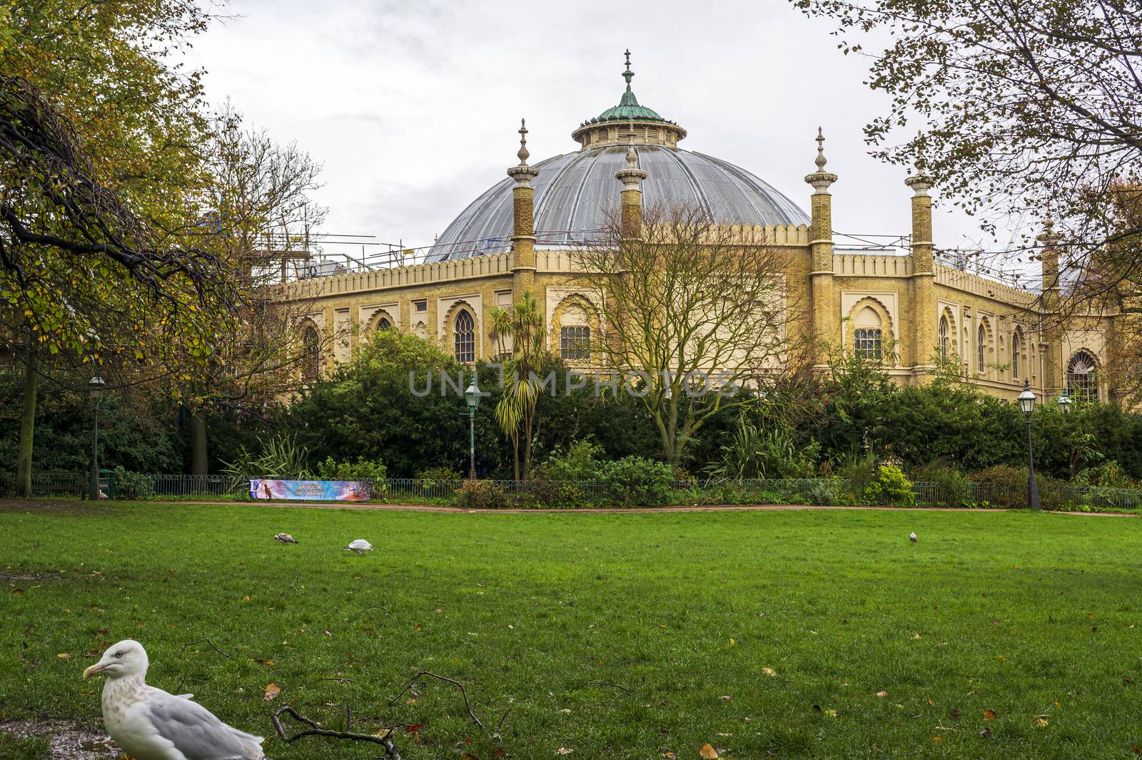 View of the exterior of the Brighton Museum and Art Gallery in Brighton, UK. by ankarb