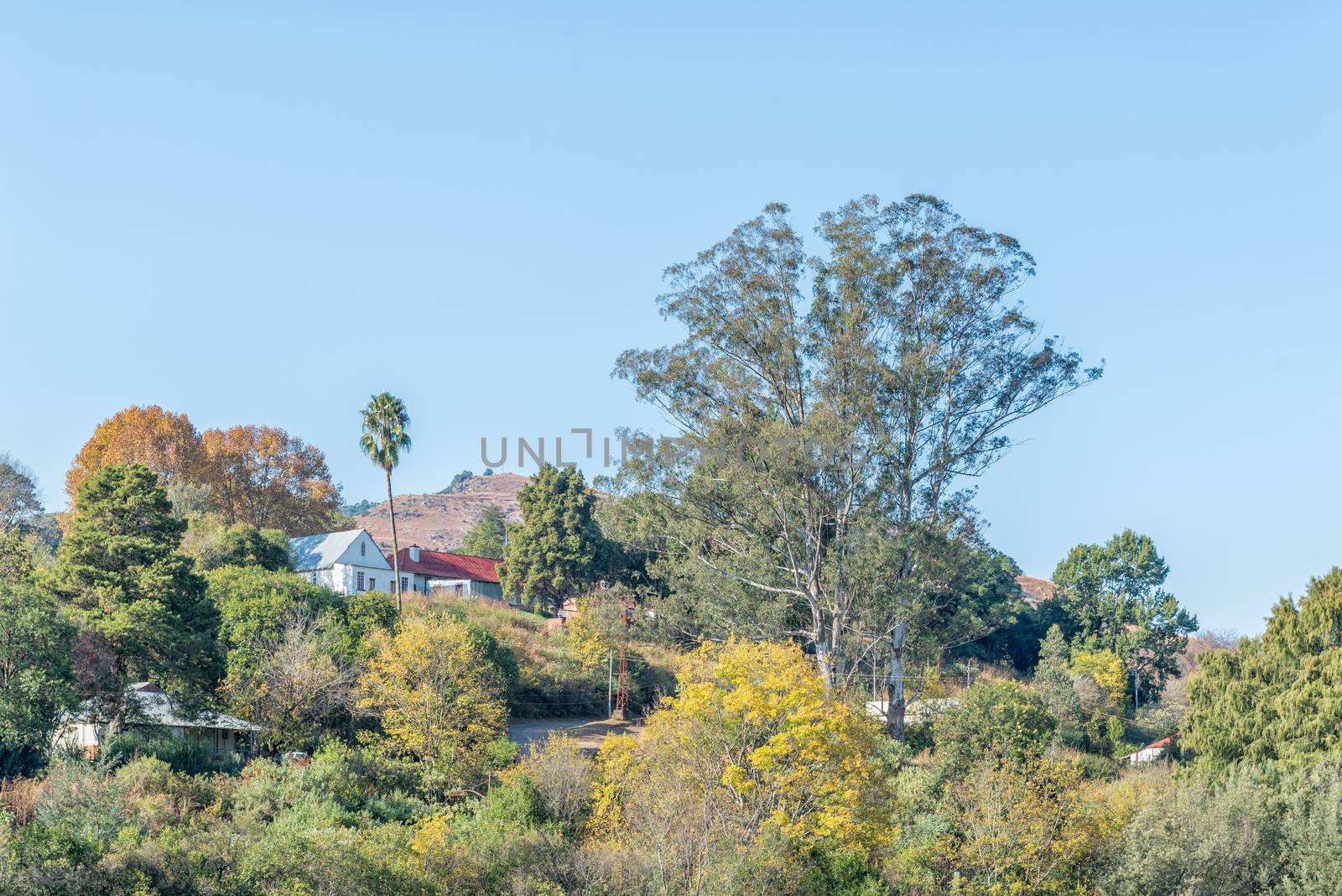 A view of the historic gold mining town, Pilgrims Rest in Mpumalanga