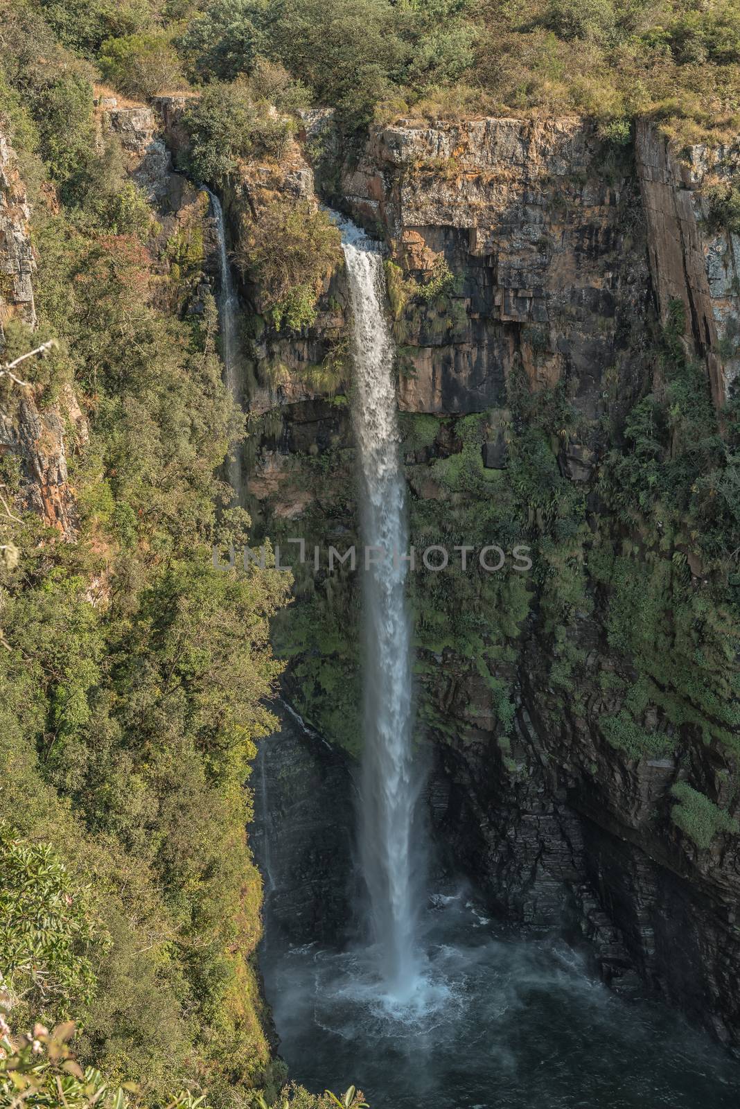 A view of the Mac Mac Falls near Sabie in Mpumalanga
