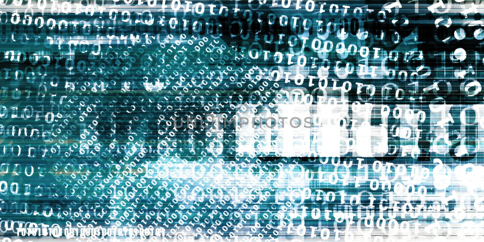 Security System Technology with Binary Data Being Scanned