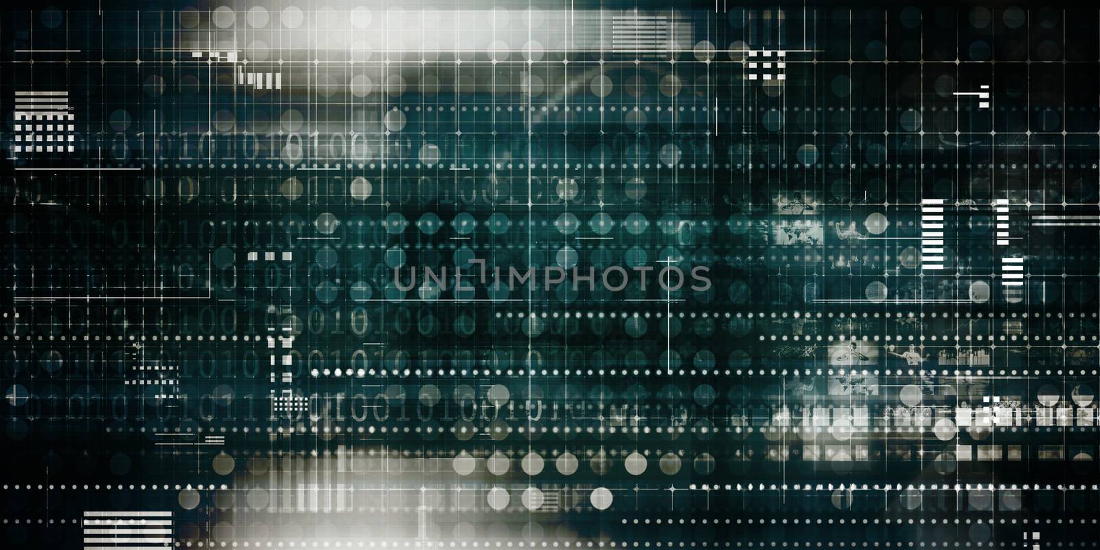 Smart Devices and Machines Technology Trend Abstract