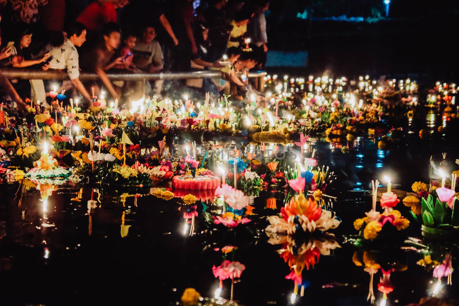 Loi Krathong festival, Loy Krathong Day is one of the most popular festivals of Thailand celebrated annually on the Full-Moon Day of the Twelfth Lunar Month.
