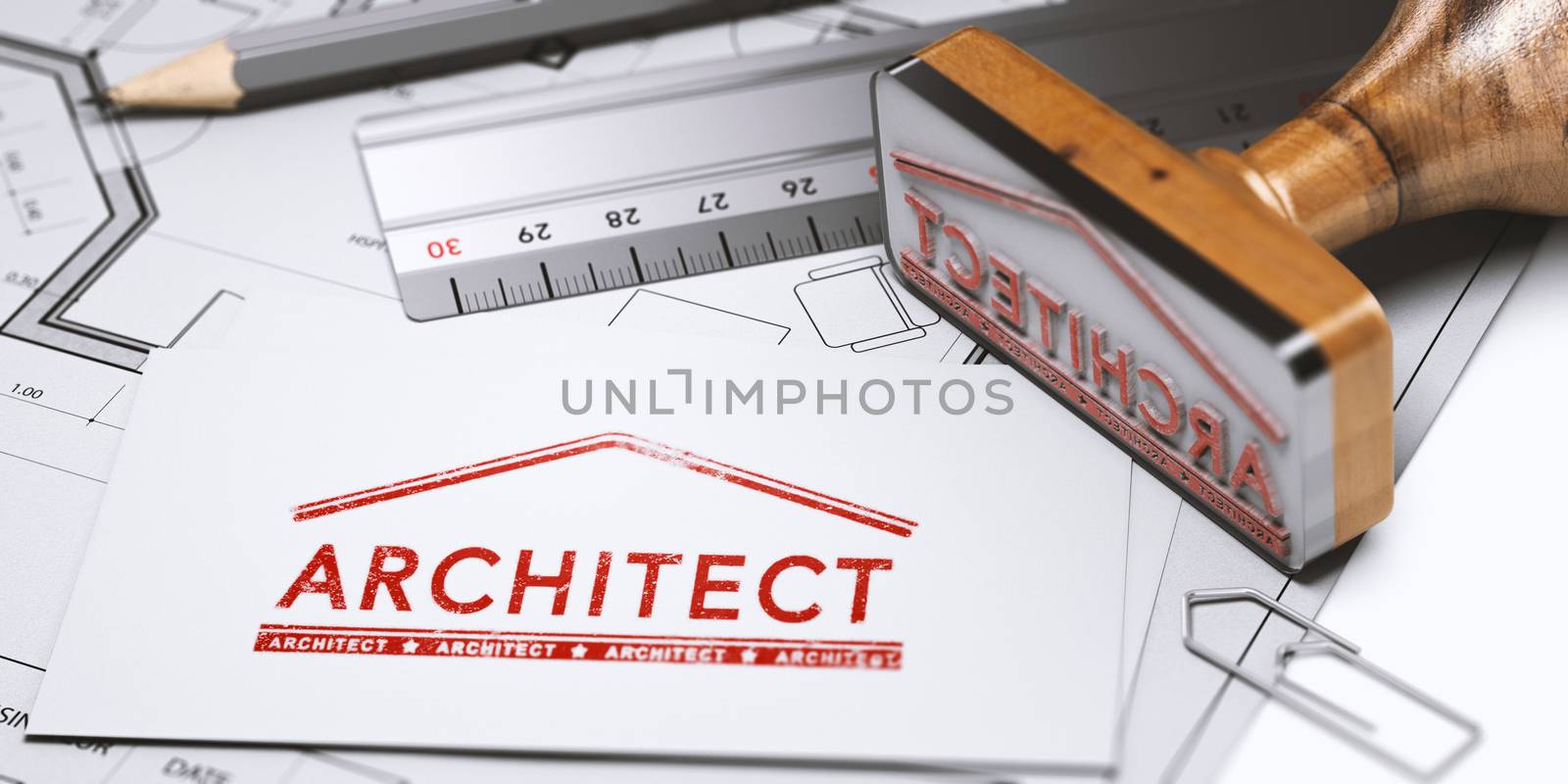 Architect Business Card by Olivier-Le-Moal