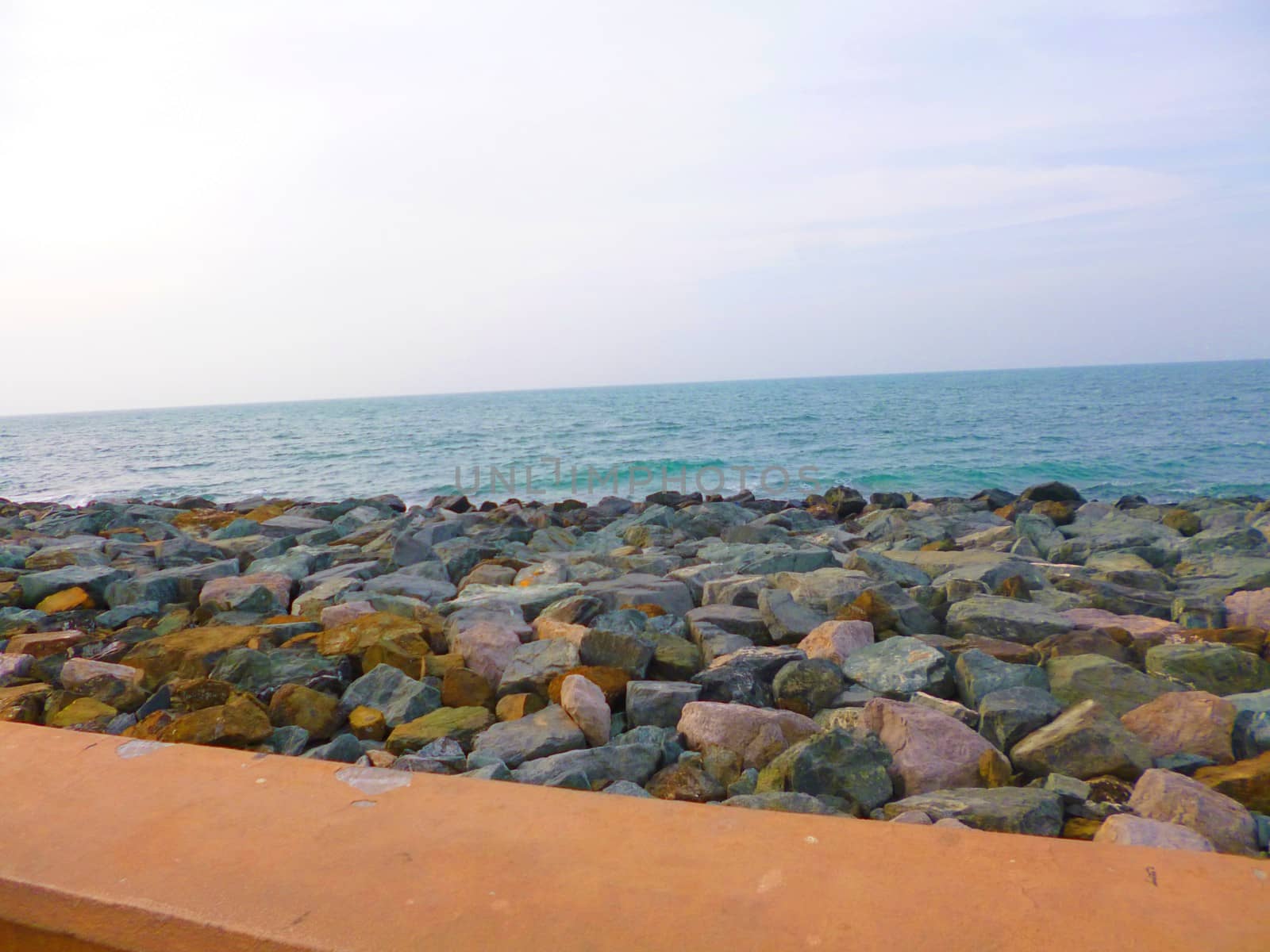 a  wayside seashore in UAE