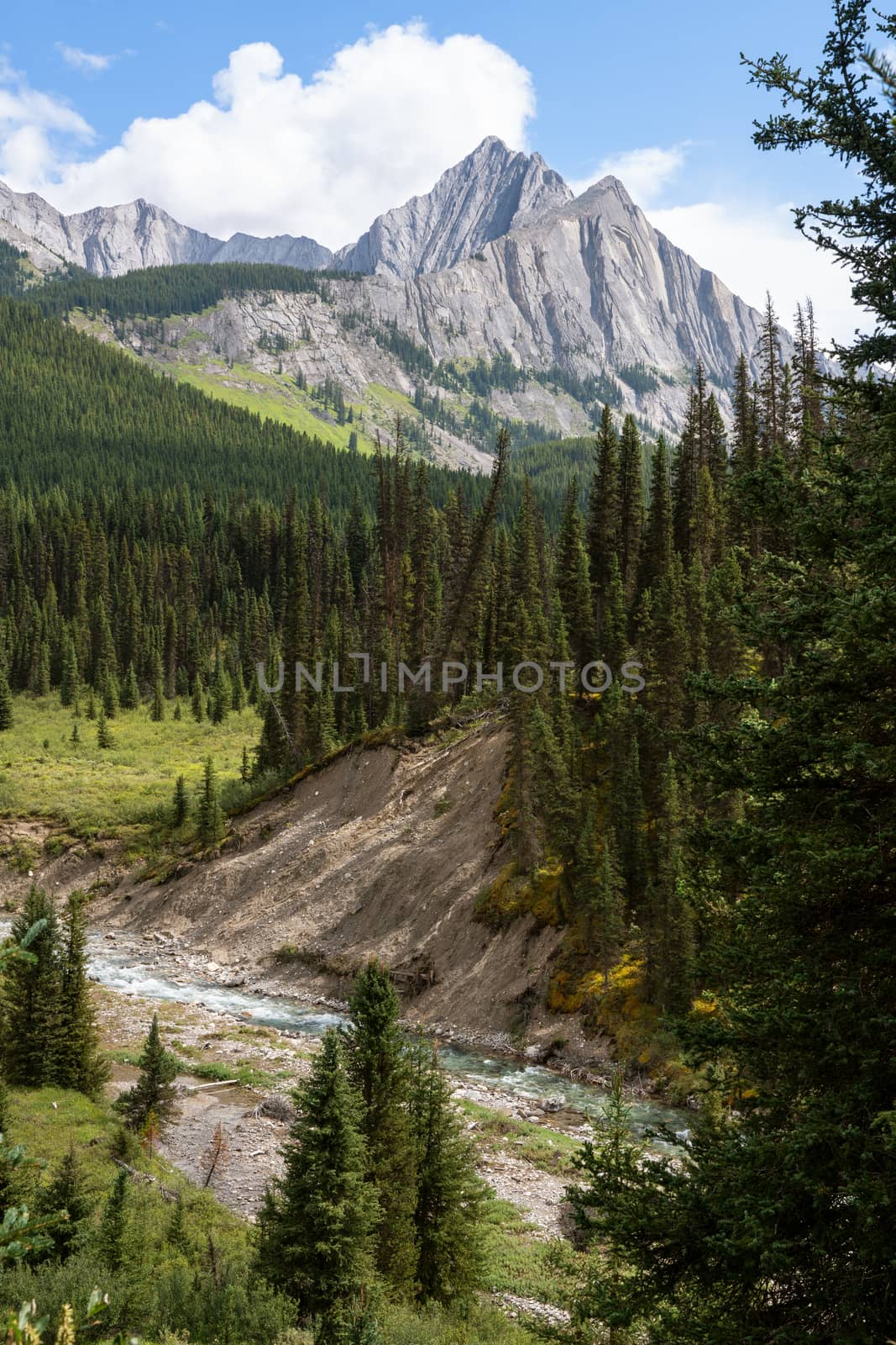 Landscape close to Bow Valley Parkway, Banff National Park, Alberta, Canada